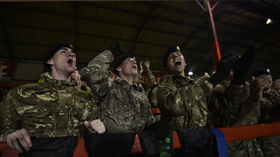British Army soldiers