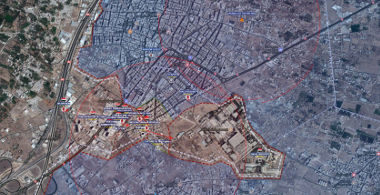 Ghouta map
