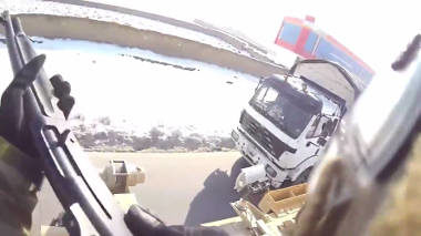 Afghanistan truck shooting