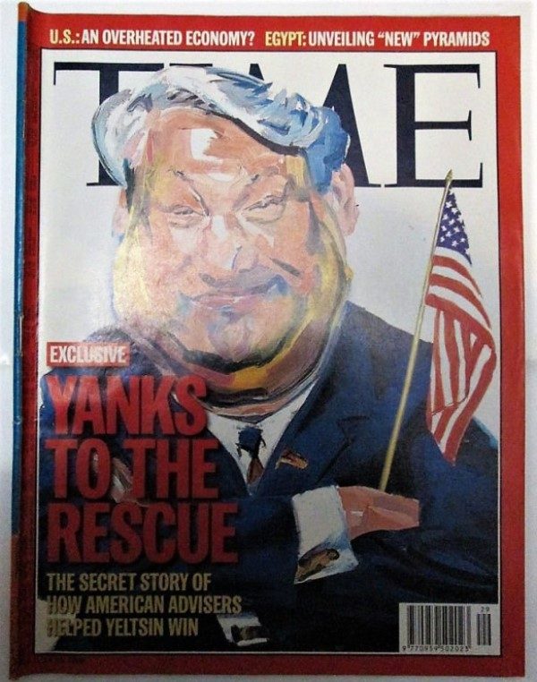 Time magazine Russia election Yanks to the rescue