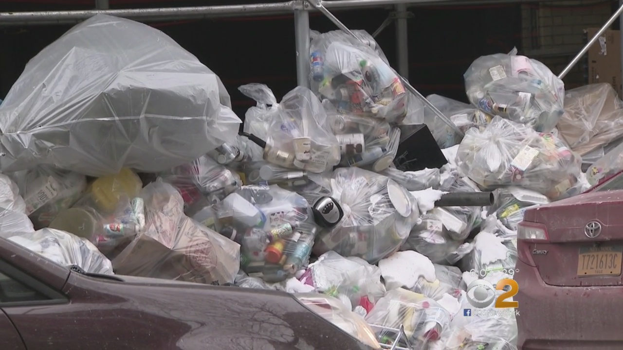 piles of trash garbage