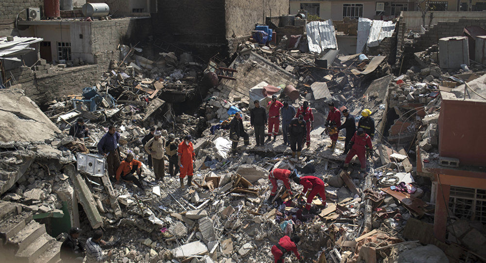 Click to enlarge Iraq destruction