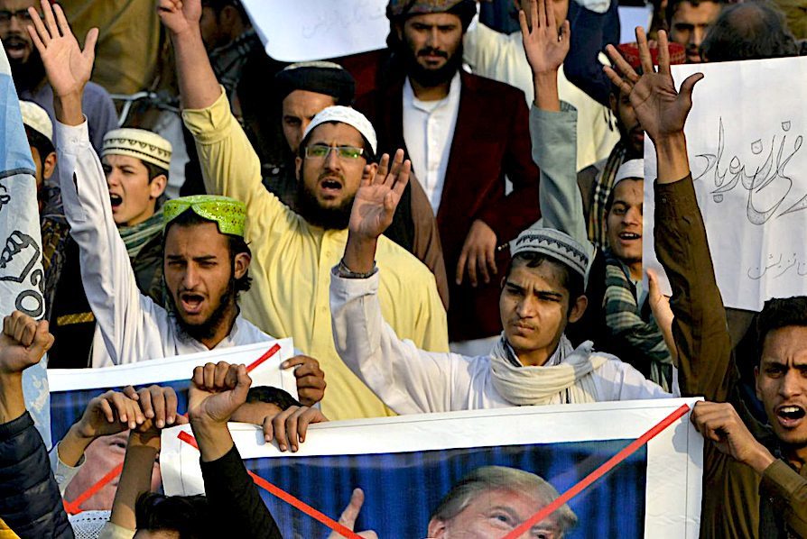 Pakistan protest