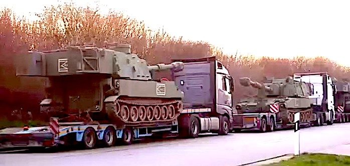 US convoy in Germany