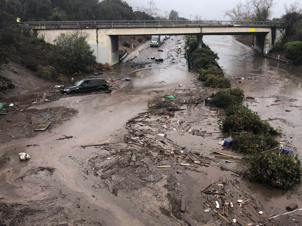 mudslide california