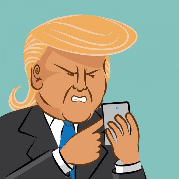 Donald Trump cartoon