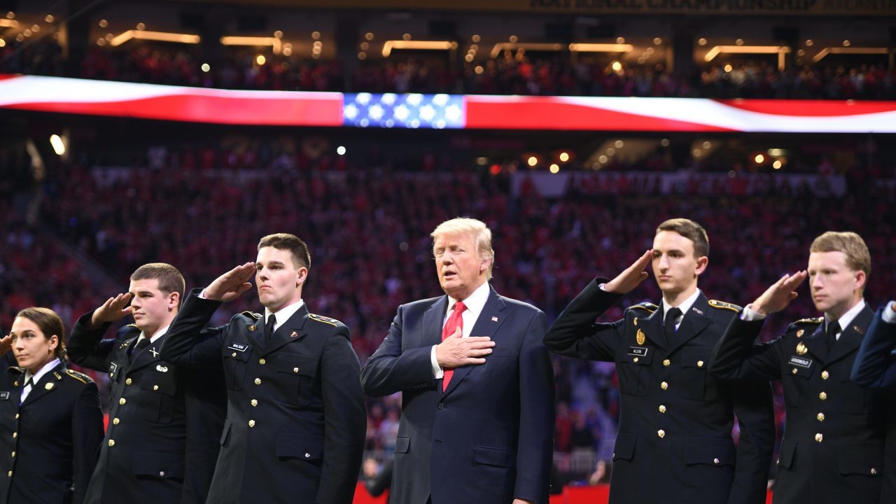Click to enlarge Trump anthem