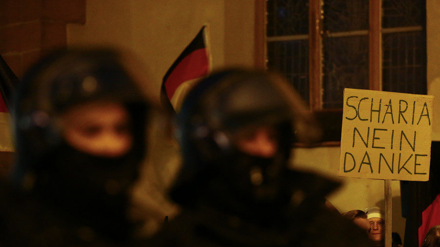 PEGIDA Sharia protest Germany