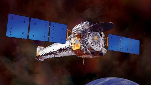 Click to enlarge Chandra telescope
