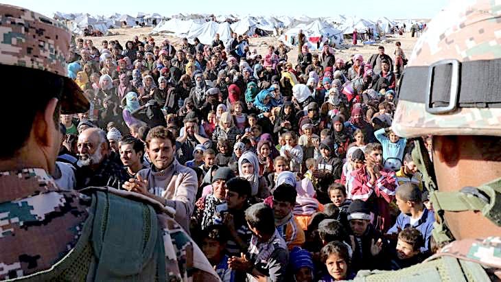 Click to enlarge Syrian Camp