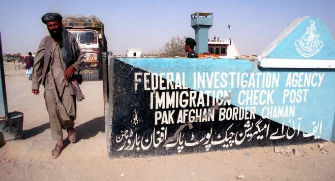 Afghan border crossing Pakistan