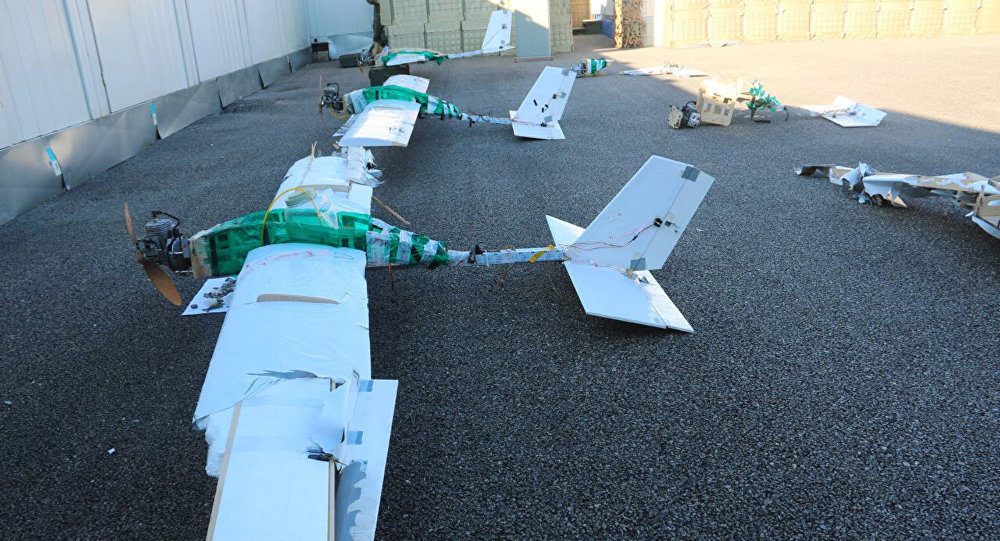 Click to enlarge drone attack Syria Russia