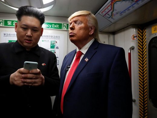 Click to enlarge USA North Korea