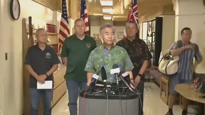 Hawaii officials missile