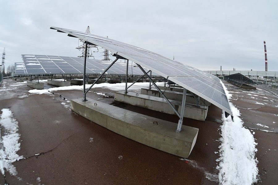 Click to enlarge Solar plant