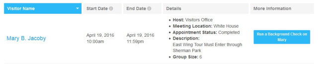 Click to enlarge white house visitor log fusion GPS simpson