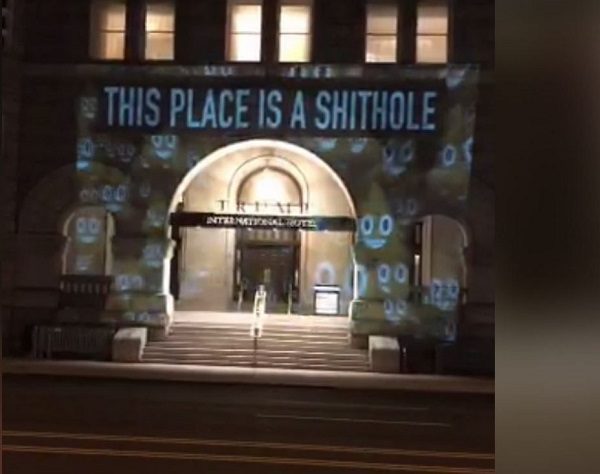 Trump hotel shithole