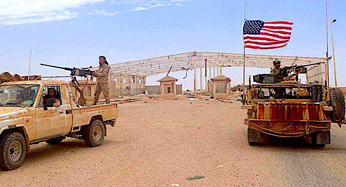 Click to enlarge US/militant in vehicles