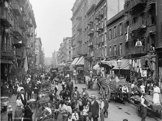 US immigrants 1900 urban