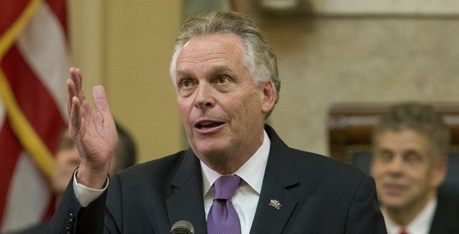 Click to enlarge Terry McAuliffe