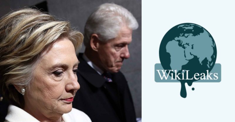 Click to enlarge Clintons and Wikileaks