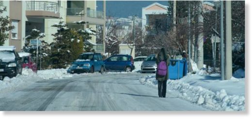 The scene near Volos