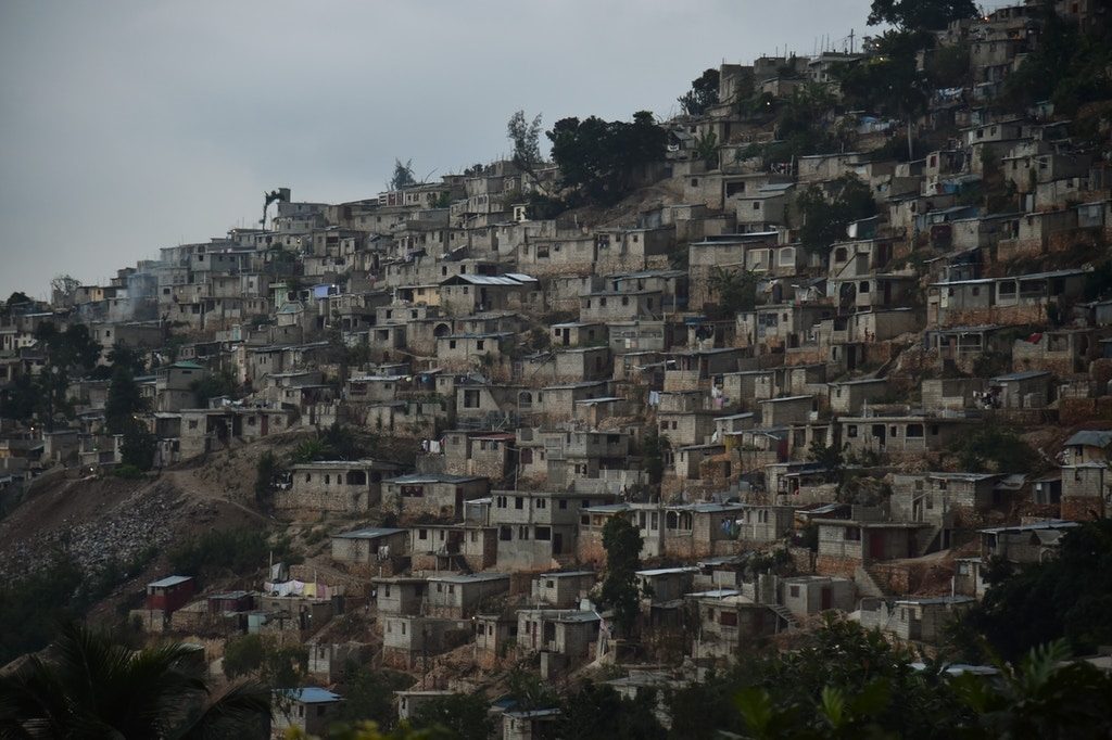 Port-au-Prince mountain house view