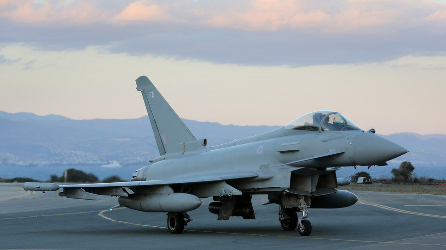 UK Typhoon fighter jet