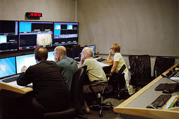 Click to enlarge Producers at work