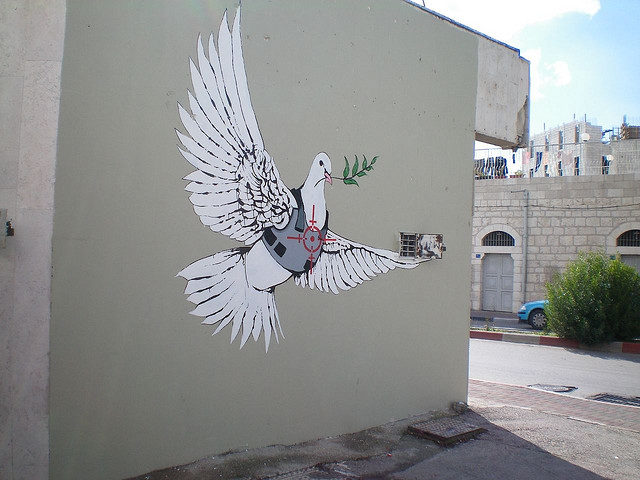 banksy dove