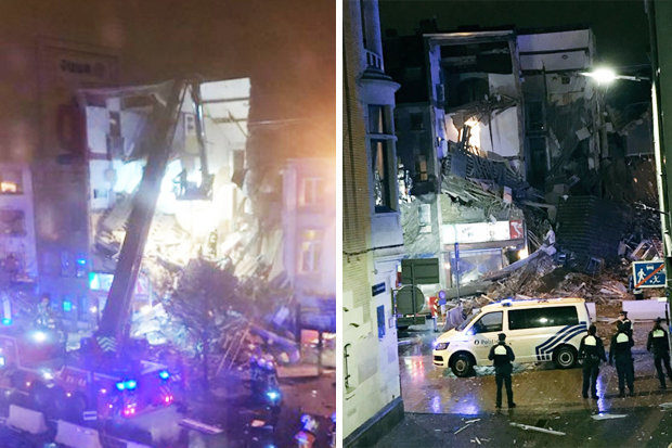 Explosion Antwerp Belgium