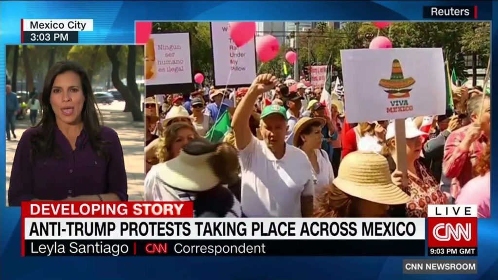 immigration protests mexico