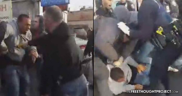Stacy Marcellin tased by NYPD
