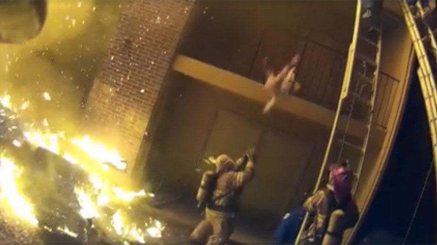Georgia firefighter catching babies