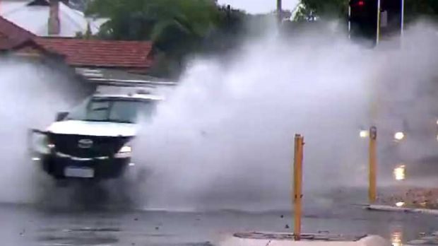 Click to enlarge Record rainfall in Perth