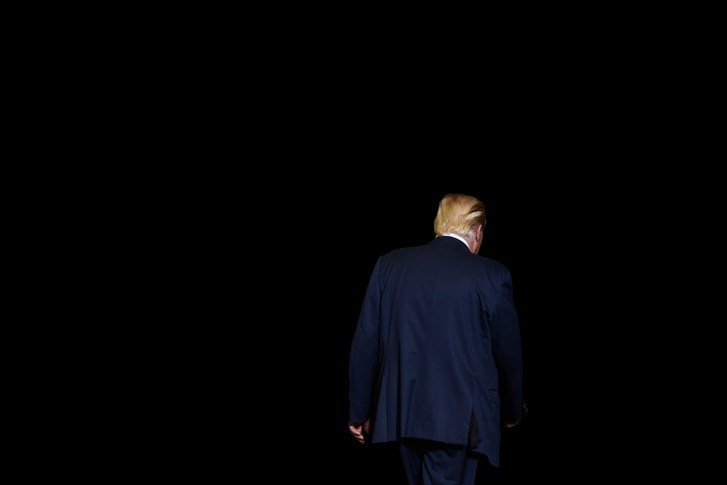 Trump back