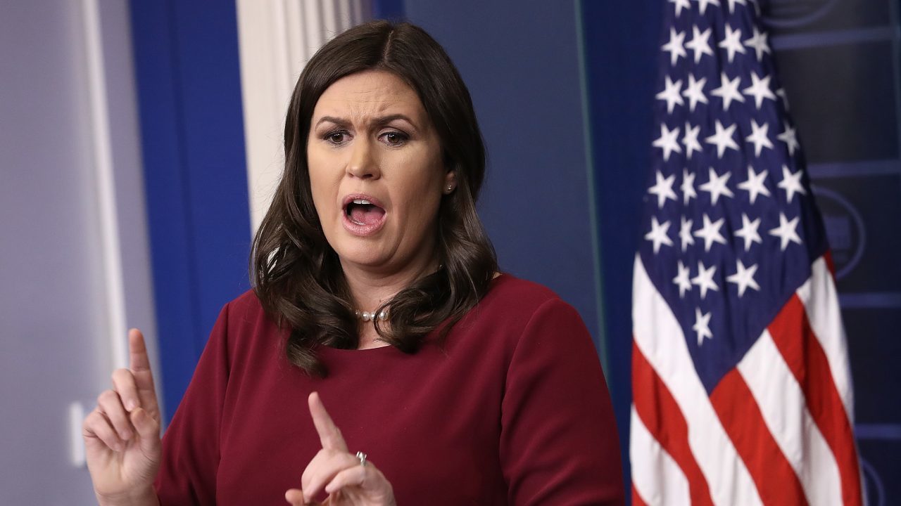 Sarah Huckabee Sanders