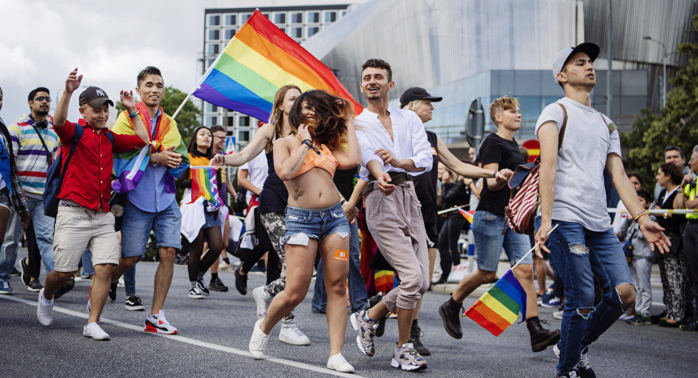 gay pride parade in Stockholm
