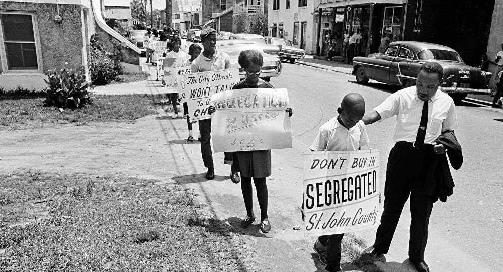 MLK on picket line