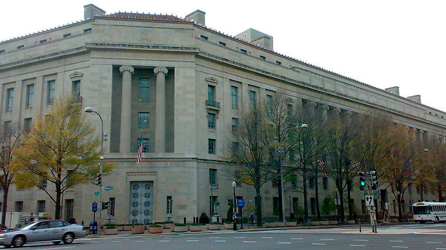 justice dept building