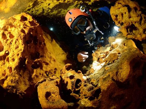 Click to enlarge Sac Actun underwater cave