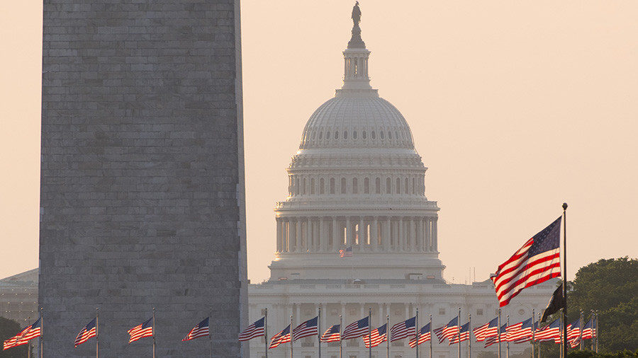 Washington DC flags