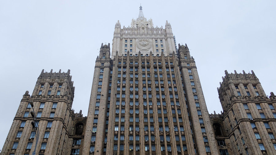 Click to enlarge The Russian Foreign Ministry building