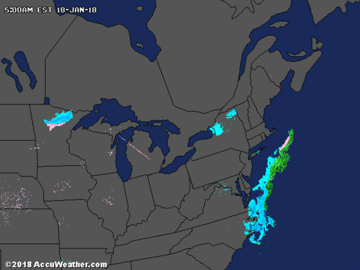 Over 500 collisions occur amid disruptive snowstorm in North Carolina