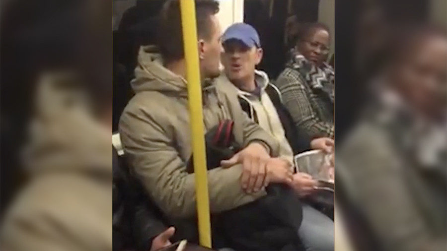 Passenger on train