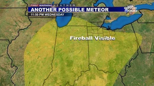 Meteor over Ohio