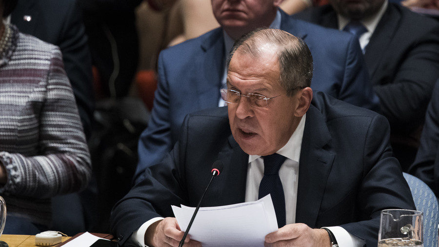 Russian Foreign Minister Sergey Lavrov