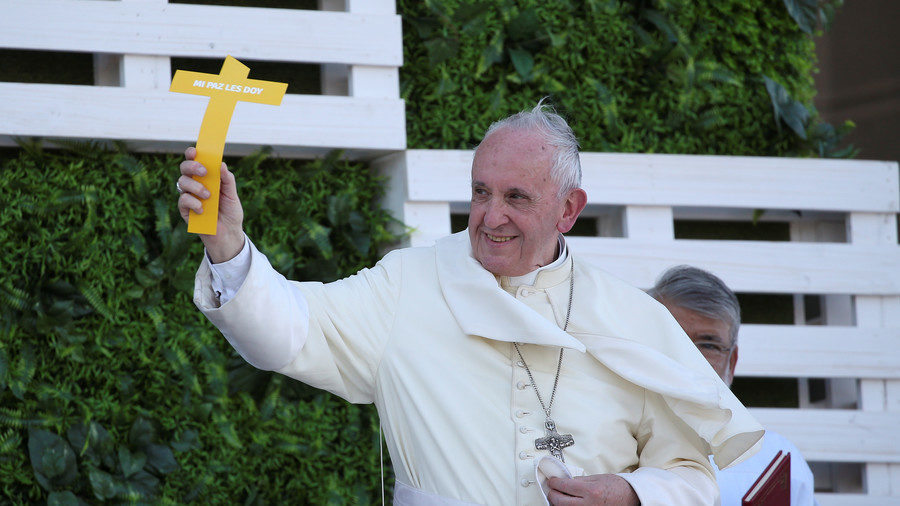 Click to enlarge Pope Francis