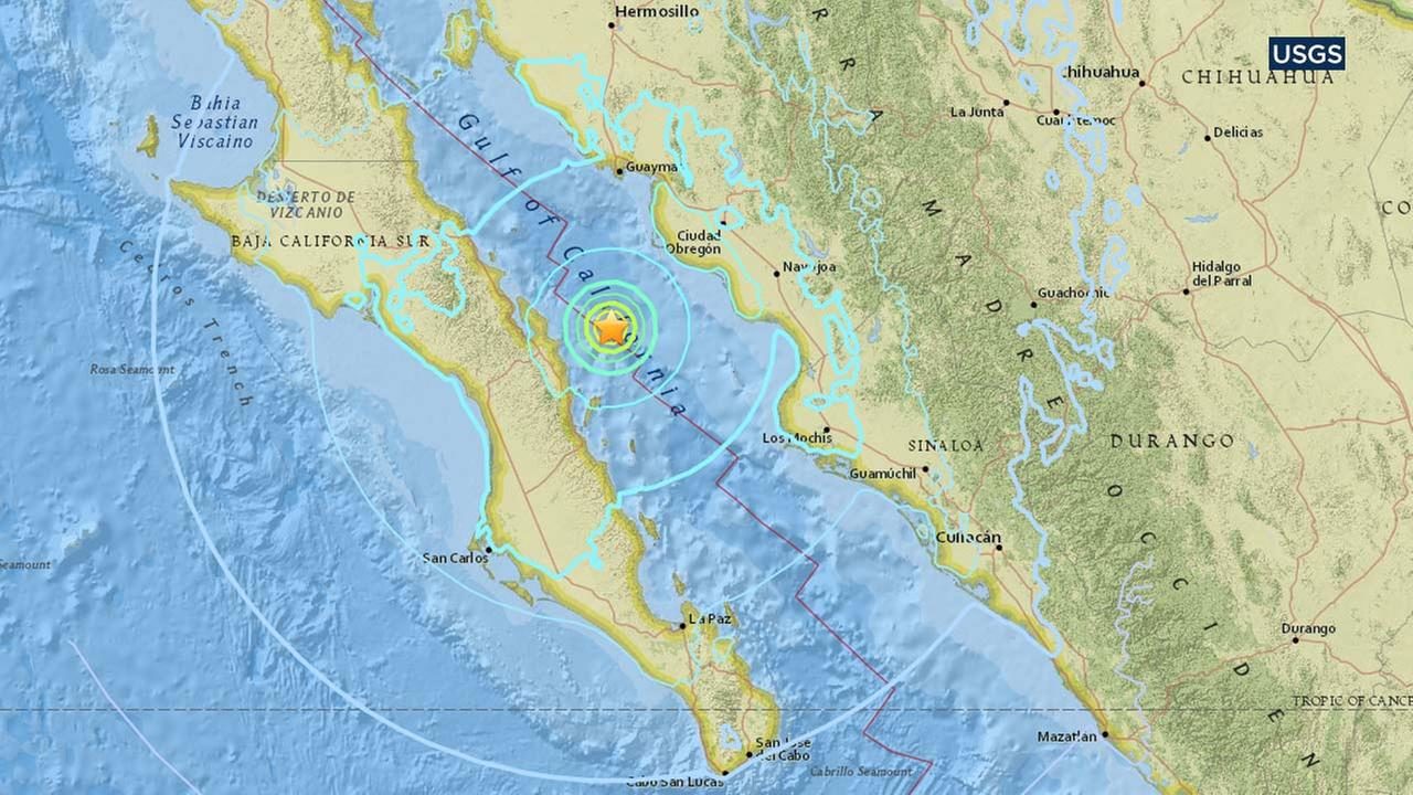 Click to enlarge Loreto Earthquake