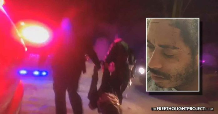 police beating